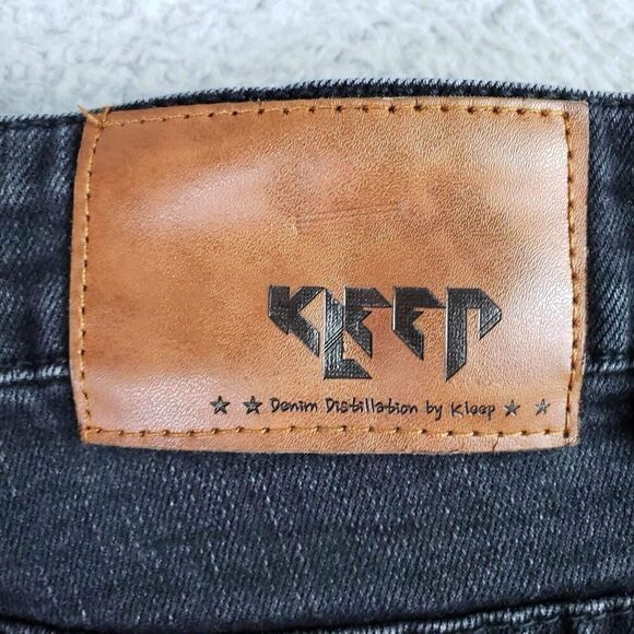 Kleep Jeans Camouflage Camo Pants Mens Size 42 42X33 Mixed Print Embroidered - Picture 5 of 16